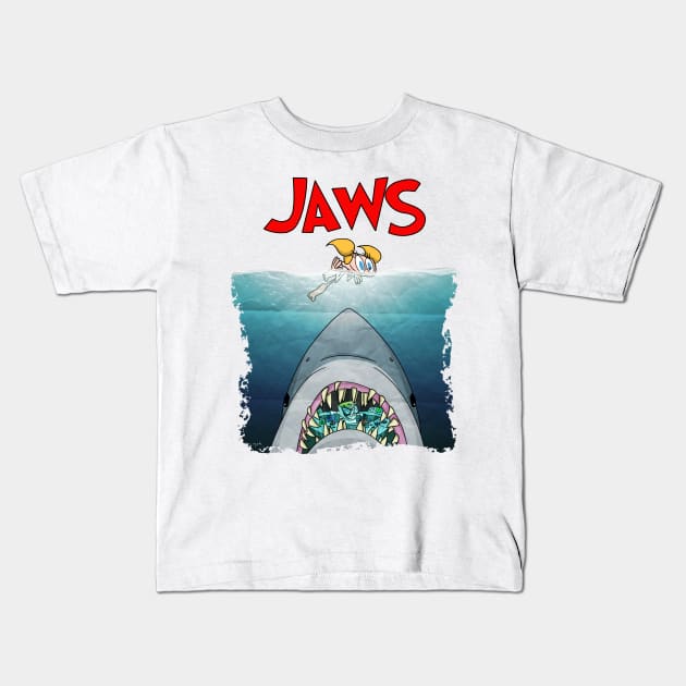 Kids jaws shirt clearance